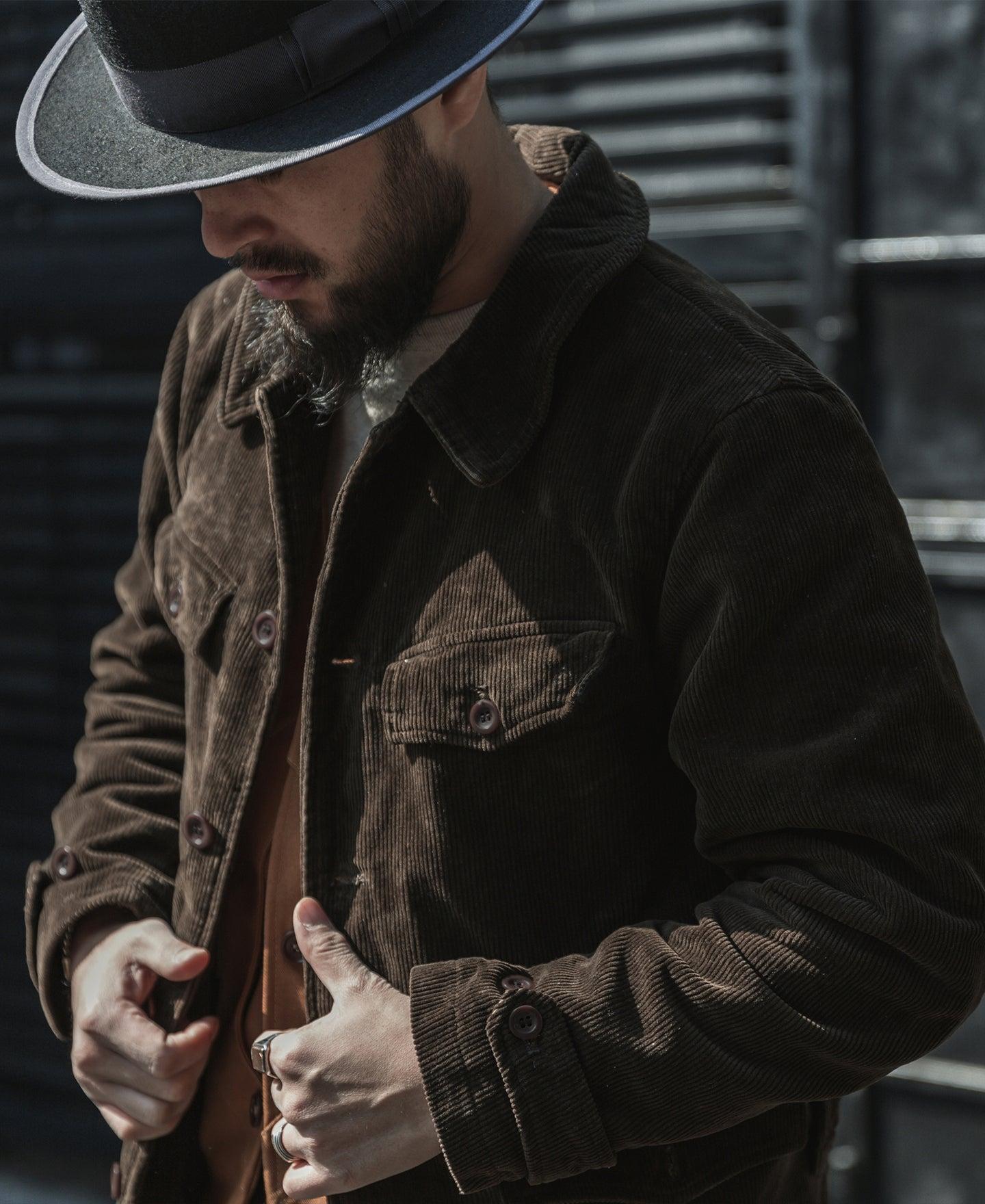 1930s French Corduroy Hunting Jacket Product Image