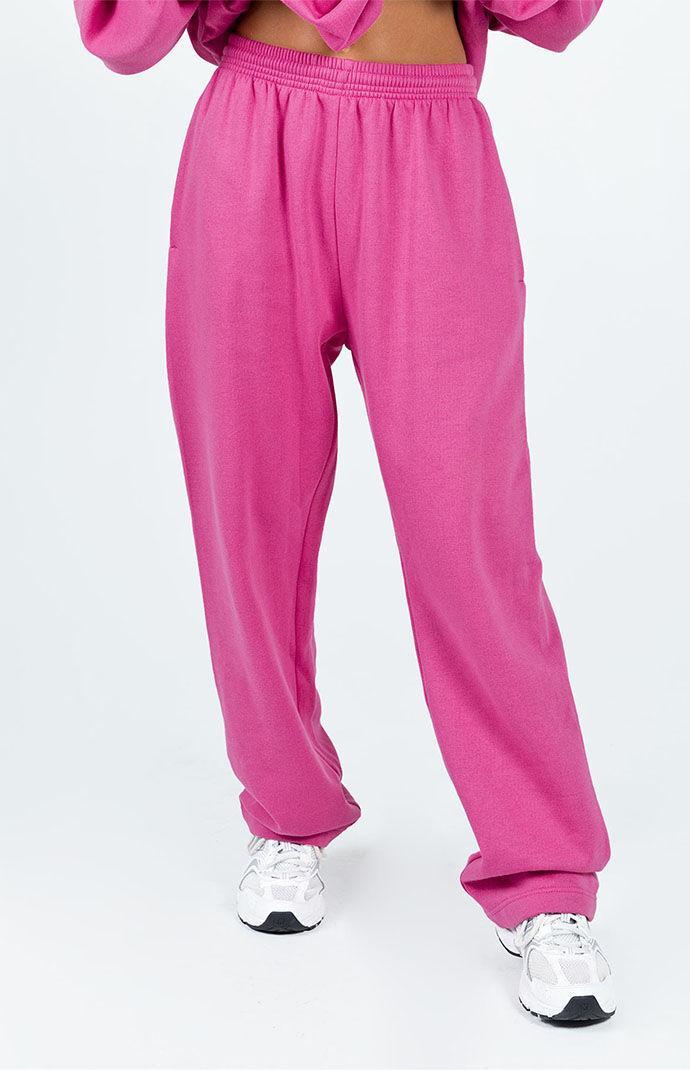 Princess Polly Women's Recycled Arya Straight Leg Sweatpants Product Image