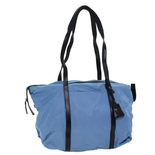 Tessuto Blue Synthetic Tote Bag () Product Image