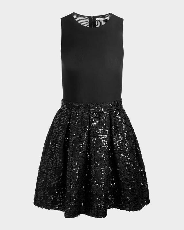 Chara Sequined Sleeveless Mini Dress Product Image