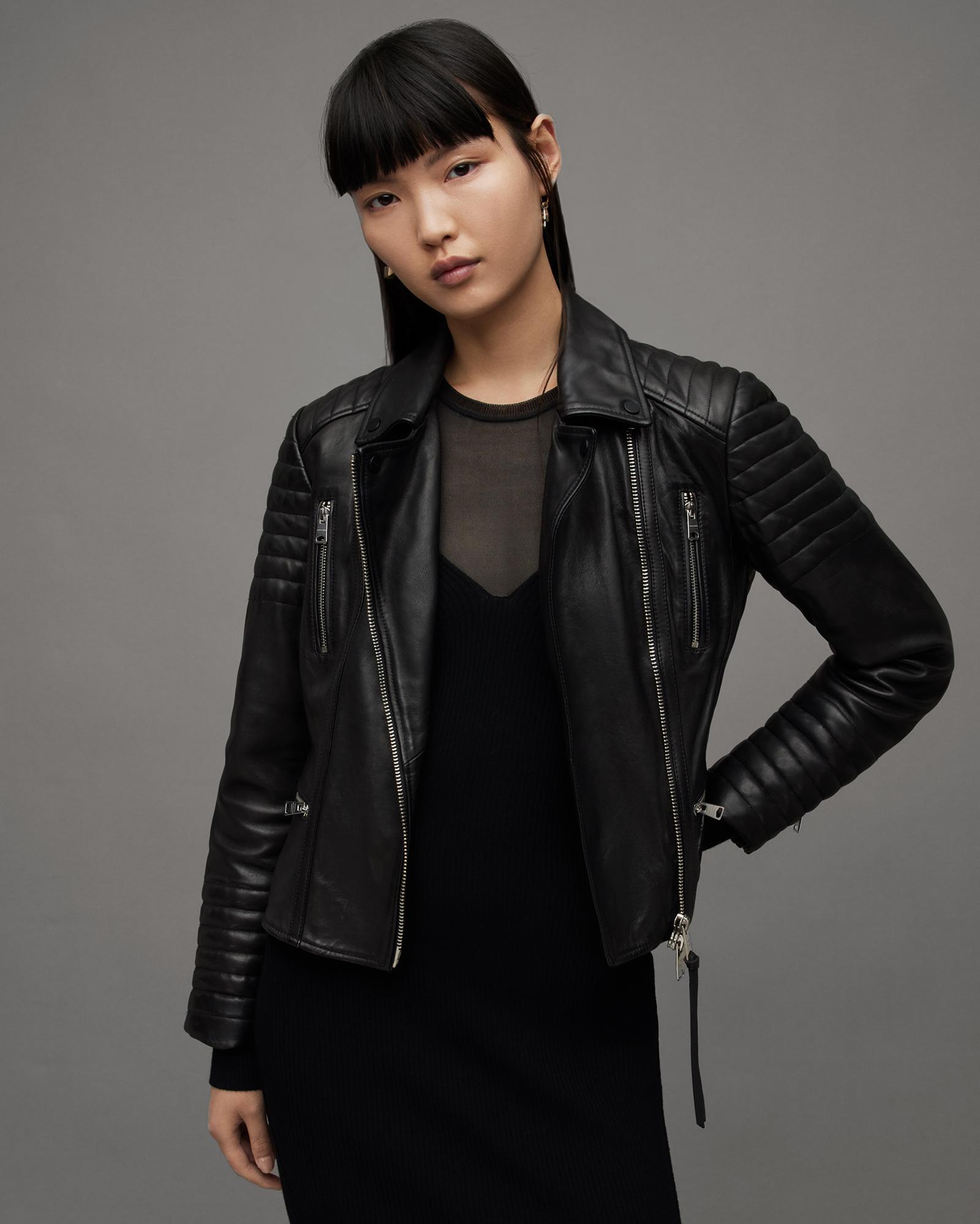 Leoni Leather Biker Jacket product image