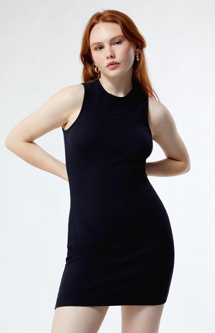 Obey Women's Ribbed Knit Mini Dress Product Image