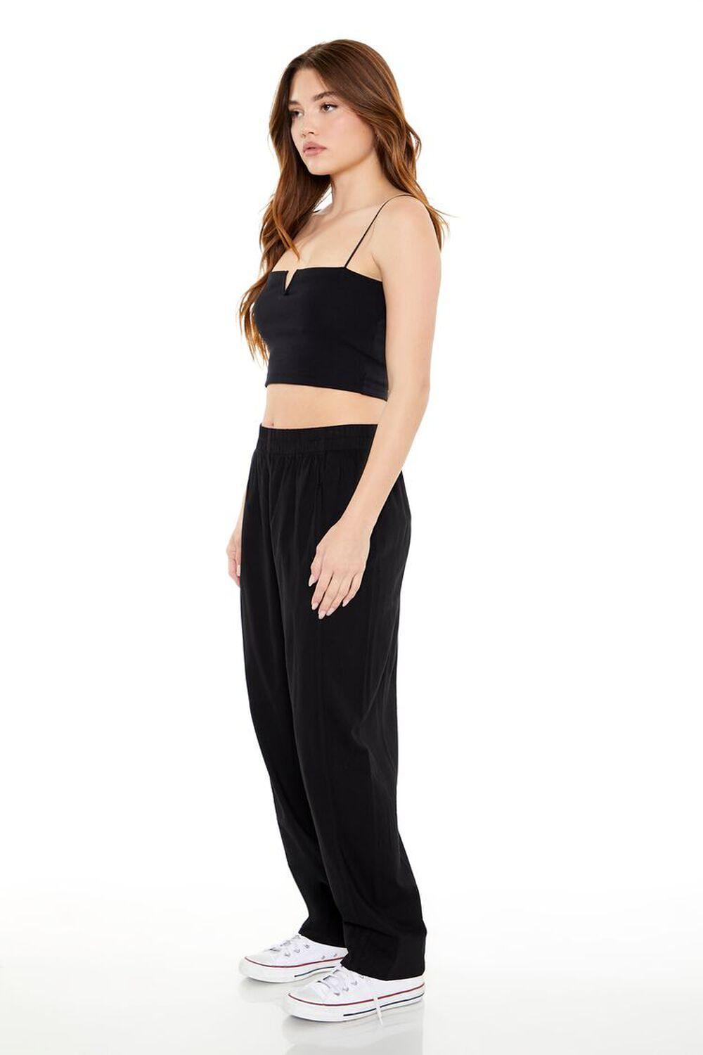 High-Rise Straight-Leg Pants | Forever 21 Product Image