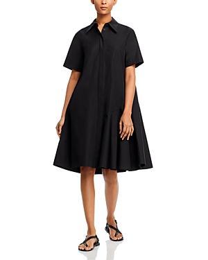 Lafayette 148 New York Cotton Trapeze Shirt Dress Product Image