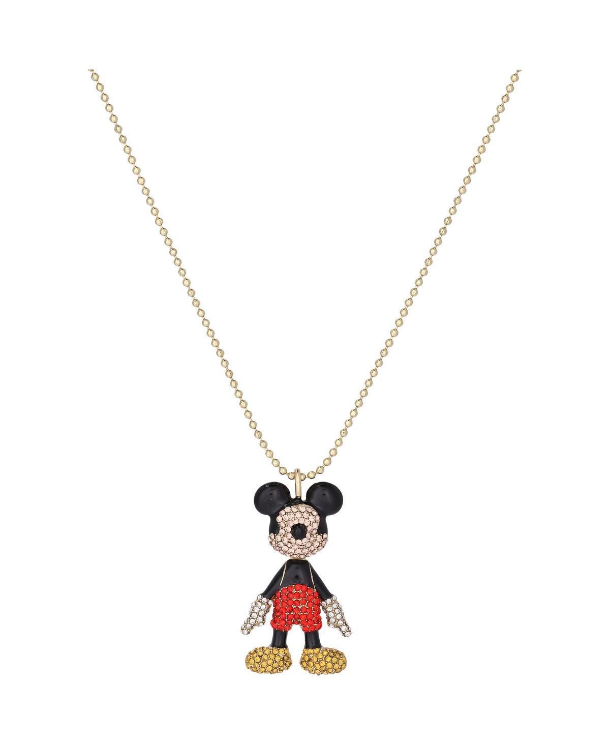 Womens Baublebar Mickey Mouse 3D Necklace Product Image