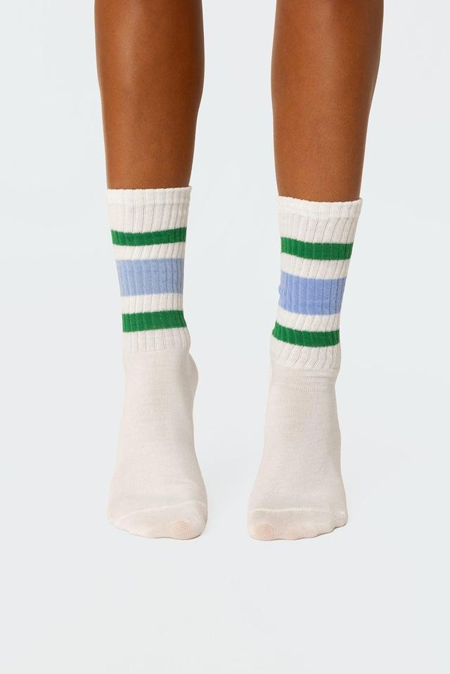 Triple Striped Socks Product Image