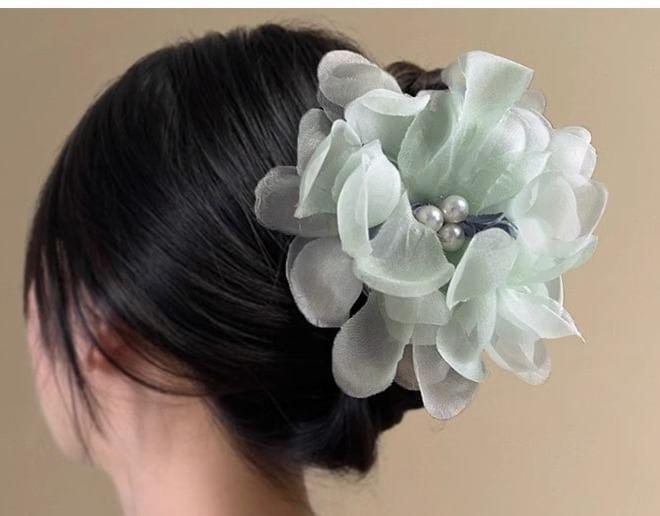 Petal Mesh Hair Claw Clip Product Image