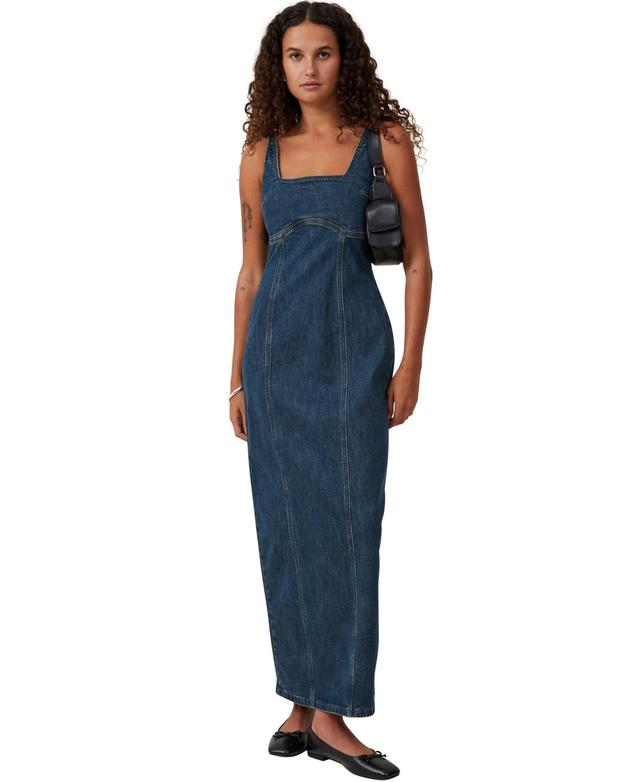 Cotton On Womens Sloan Denim Maxi Dress Product Image