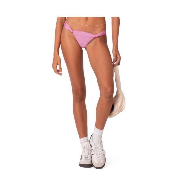 Womens Bikini Bottoms With Knots Product Image