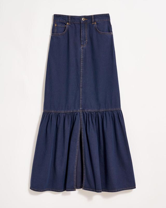 MAXI DENIM SKIRT Product Image