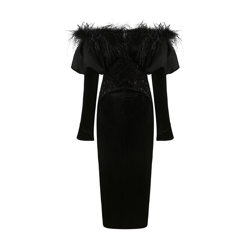 Fiona Velvet Dress (Final Sale) Product Image