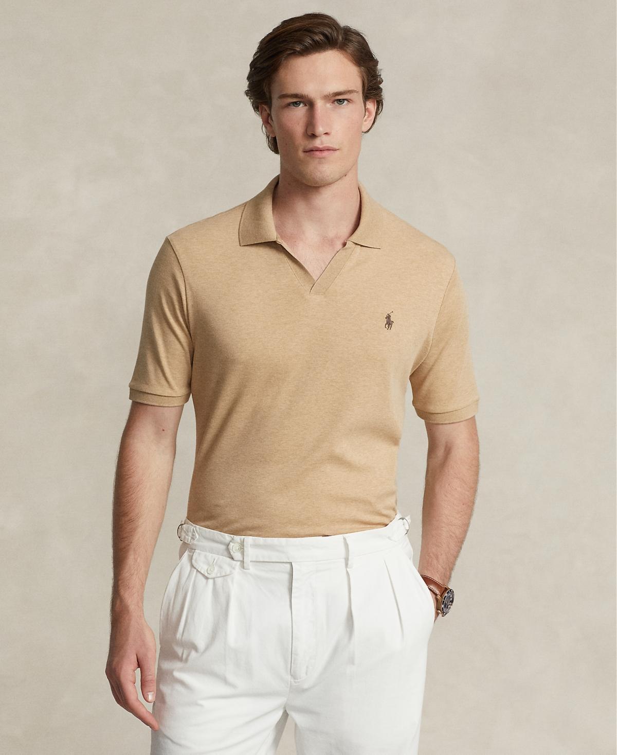 Men's Classic-Fit Soft Cotton Polo Shirt  Product Image