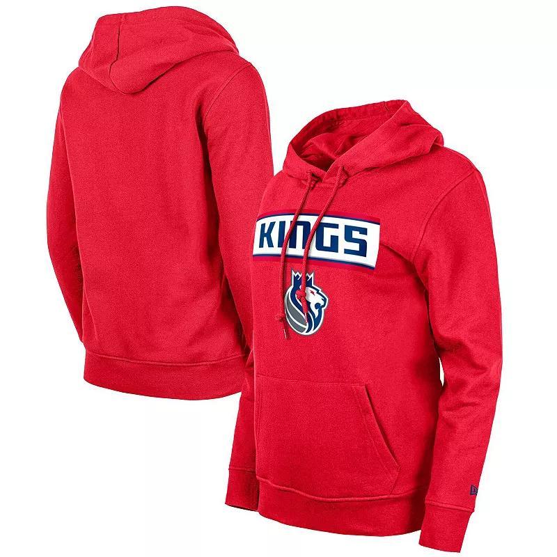 Womens New Era Red Chicago Bulls 2023/24 City Edition Pullover Hoodie Product Image