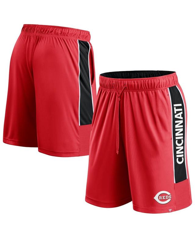 Fanatics Mens Red Cincinnati Reds Win The Match Defender Shorts - Red Product Image