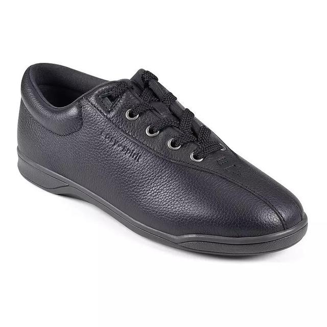 Easy Spirit AP1 Womens Leather Sneakers Blue Leather Product Image