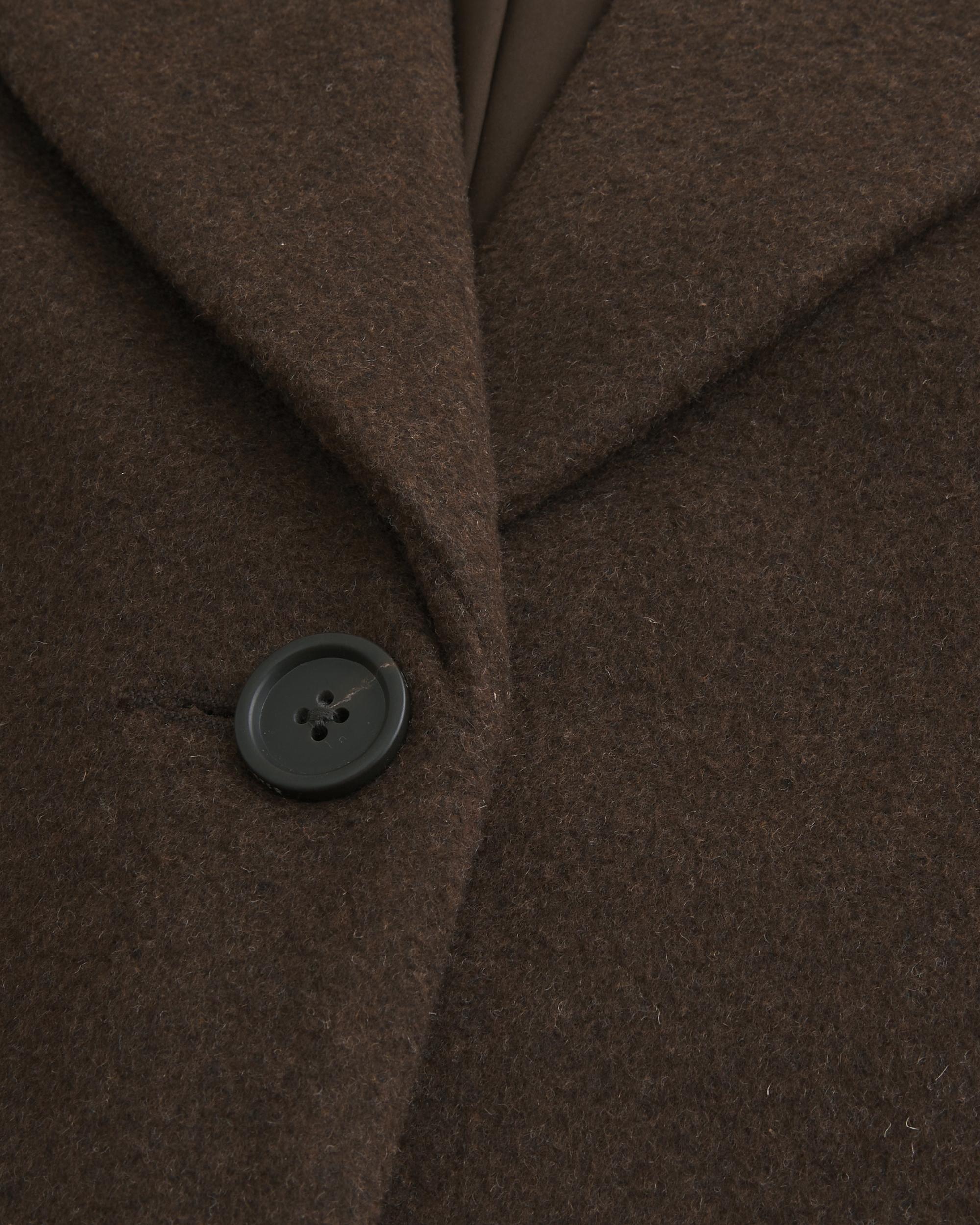 Wool Blend Longline Coat Product Image