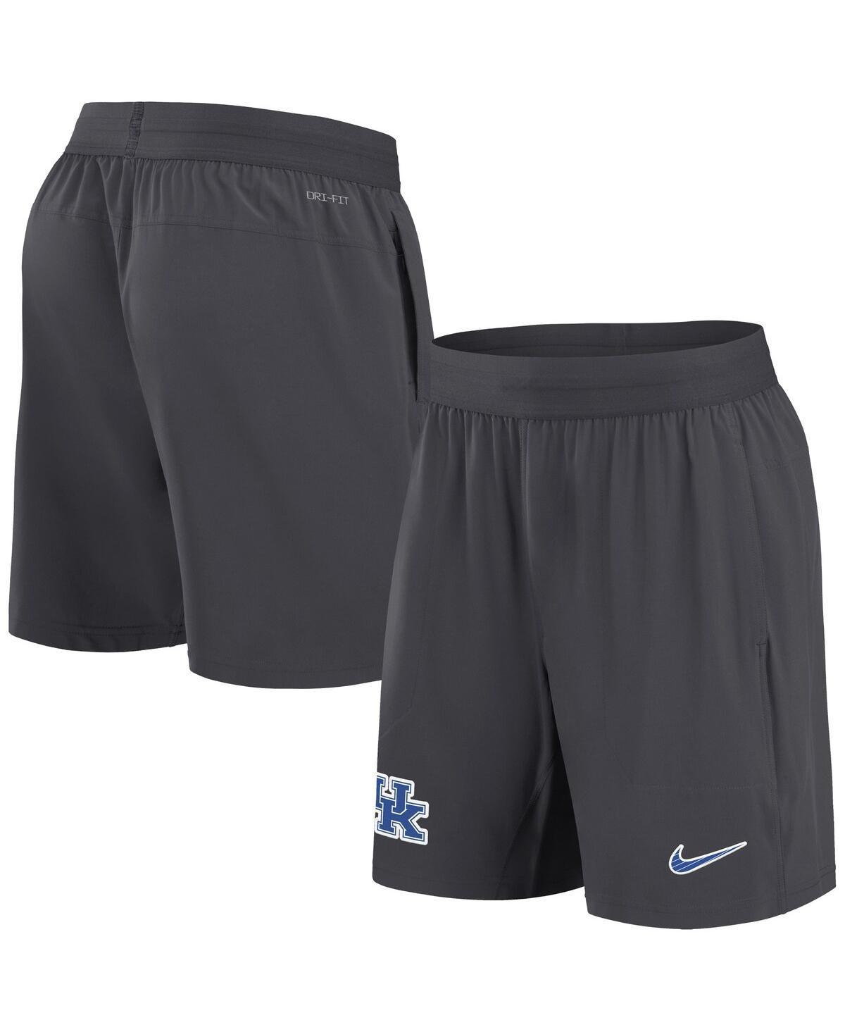 Nike Mens Anthracite Kentucky Wildcats 2024 Sideline Performance Shorts - Anthracite Product Image