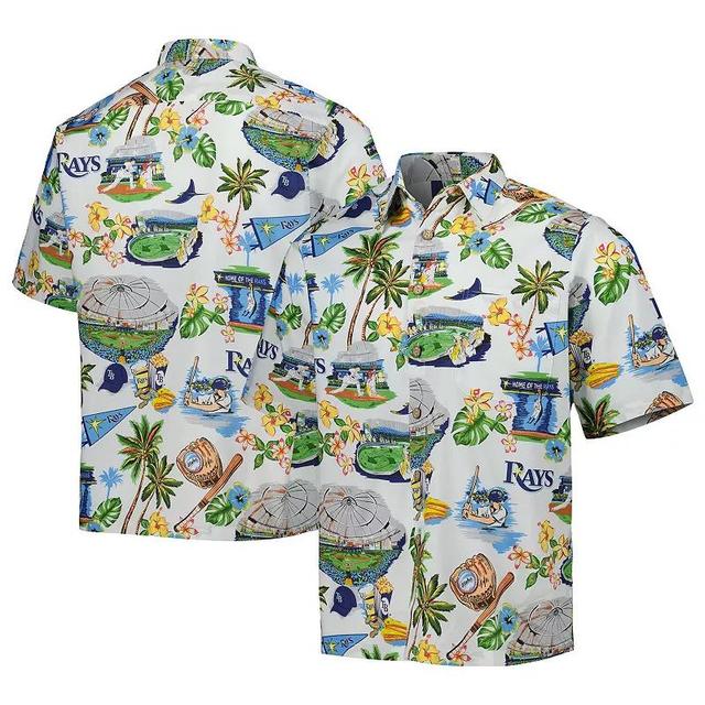 Mens Reyn Spooner Tampa Bay Rays Scenic Button-Up Shirt Product Image