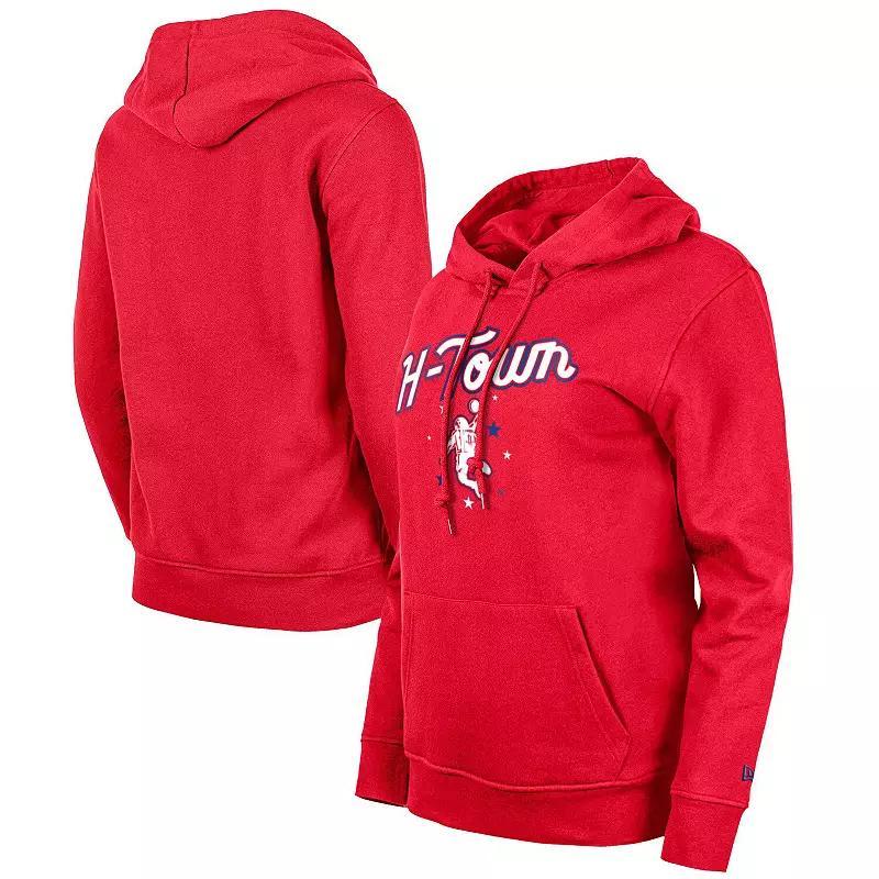 Womens New Era Houston Rockets 2023/24 City Edition Pullover Hoodie Product Image