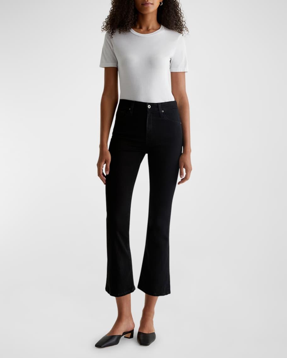 Farrah Cropped Bootcut Jeans Product Image