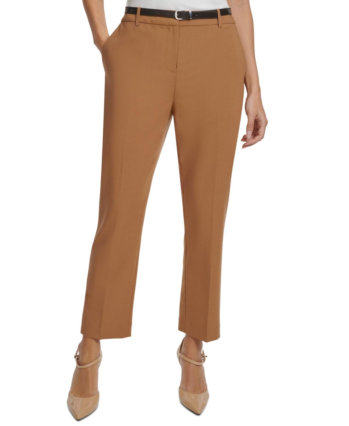 Women's Belted Ankle Pants Product Image