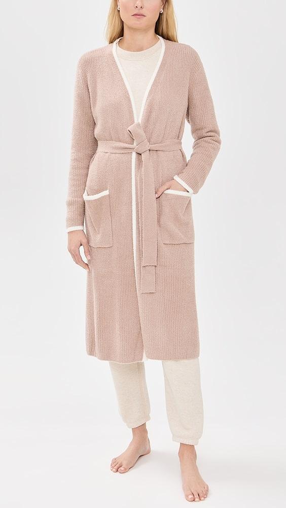 Barefoot Dreams CCL Contrast Ribbed Robe | Shopbop Product Image