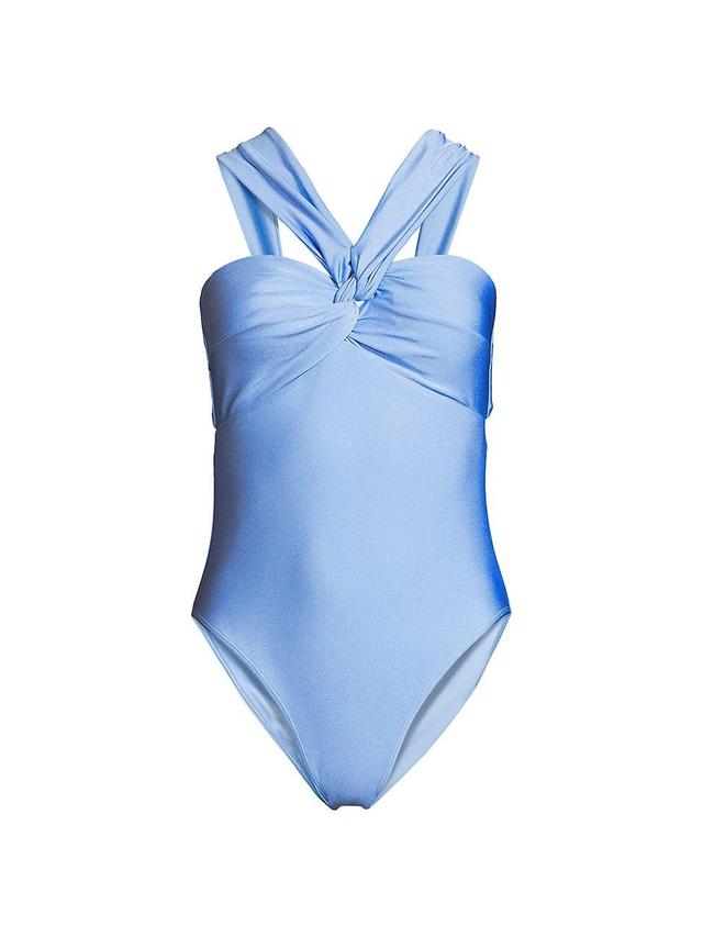 Womens Betsy Knotted Bandeau One-Piece Swimsuit Product Image