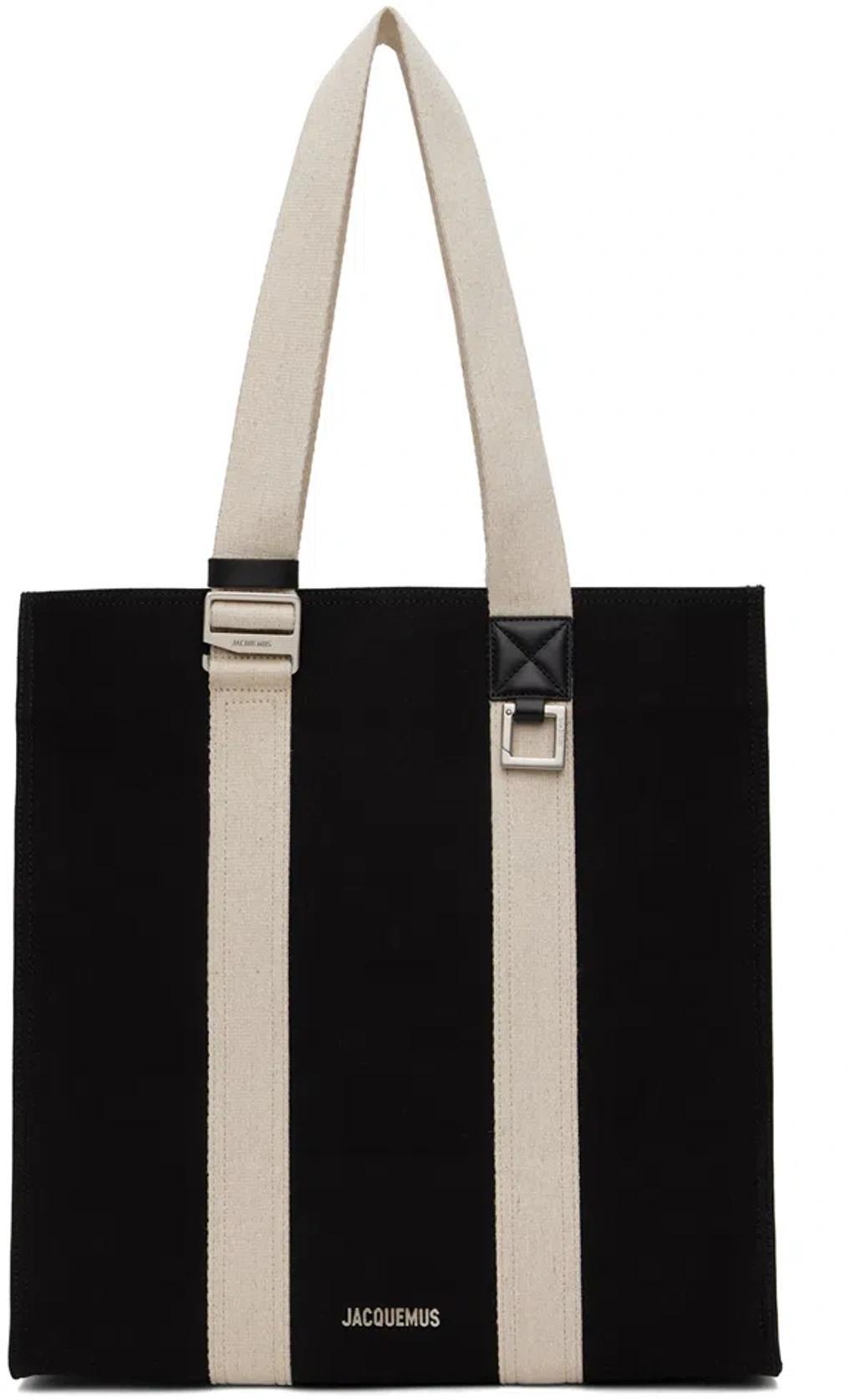 JACQUEMUS Black Les Classiques 'le Cabas Cuerda' Tote Product Image