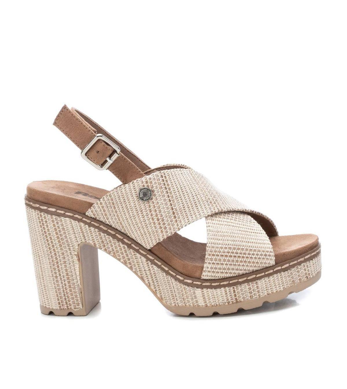 Womens Heeled Platform Sandals By Xti Product Image