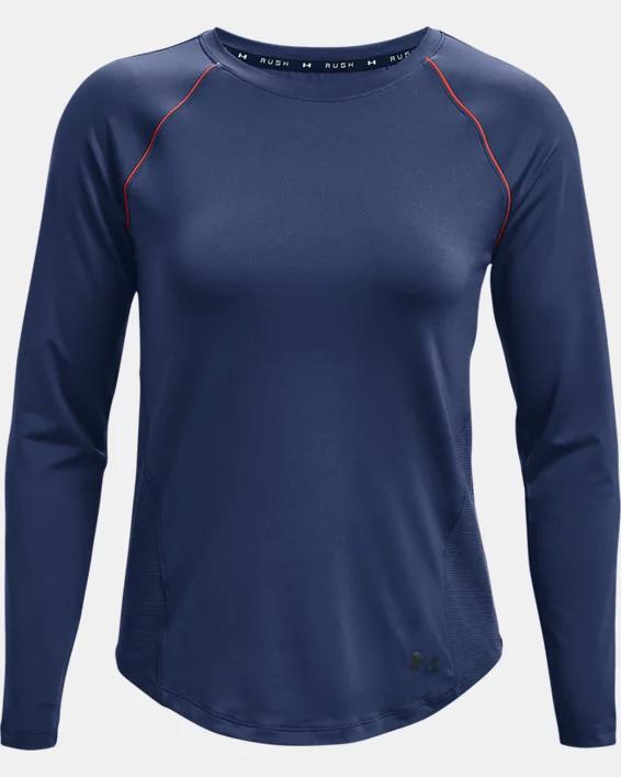 Women's UA RUSH™ HeatGear® Mesh Long Sleeve Product Image