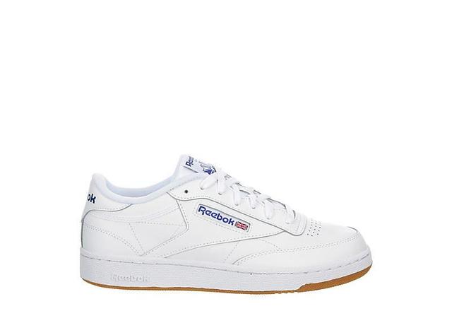 Mens Reebok Club C 85 Athletic Shoe - White / Royal Blue / Gum Product Image