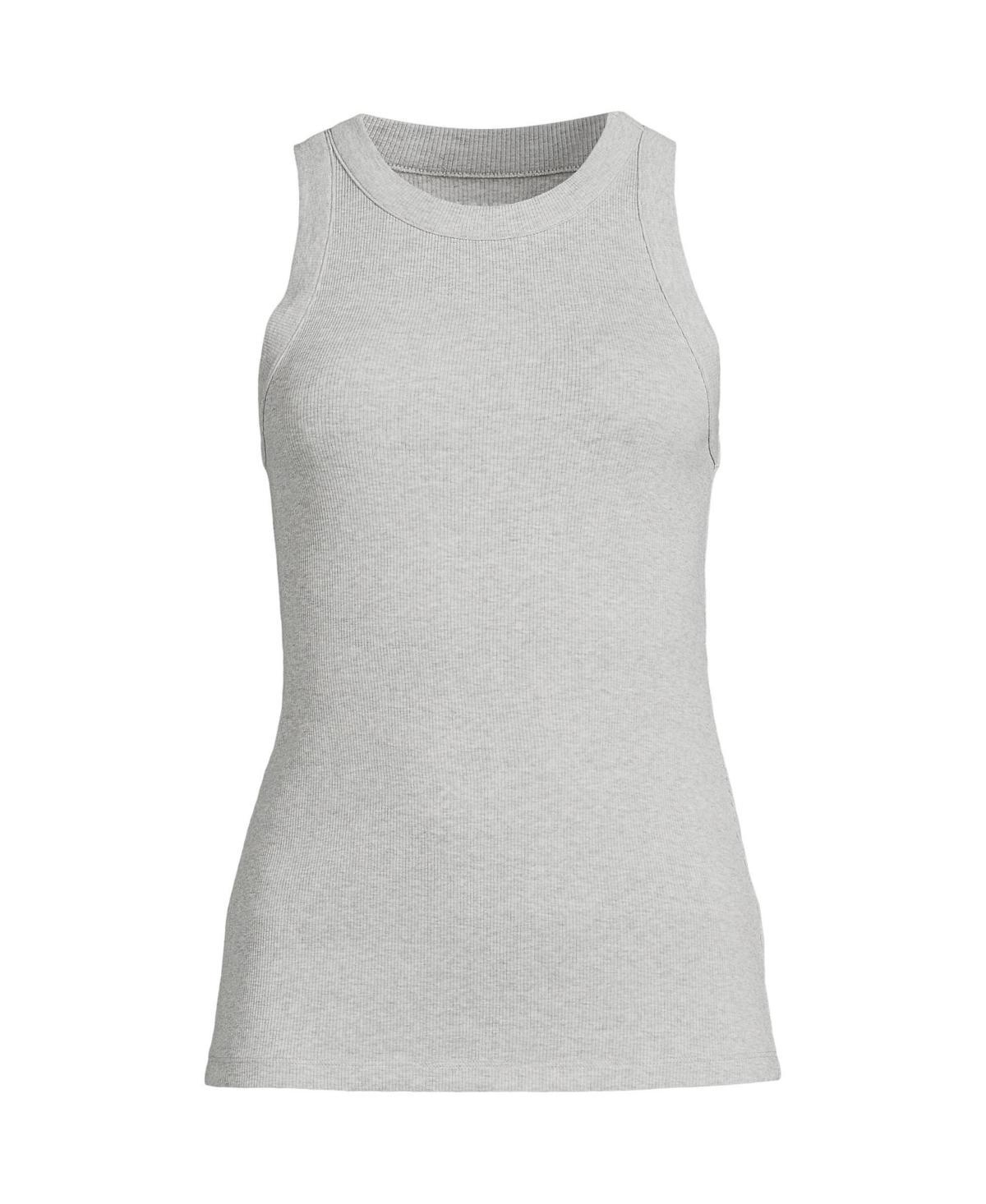 Womens Lands End Crew Neck Tank Top Product Image