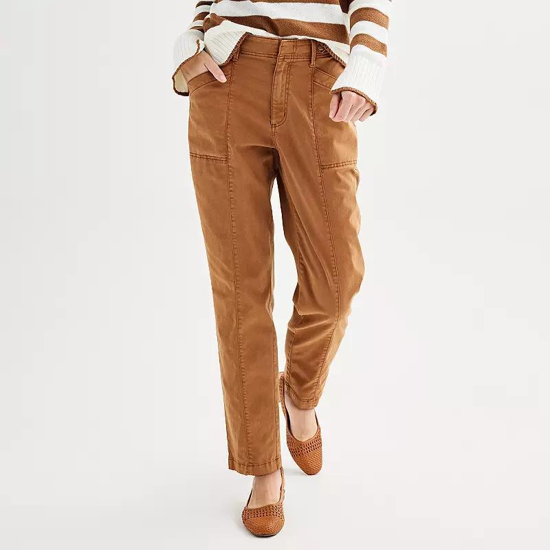 Womens Sonoma Goods For Life Utility Pants Product Image