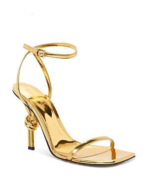 Bottega Veneta Womens High Heel Knot Sandals Product Image