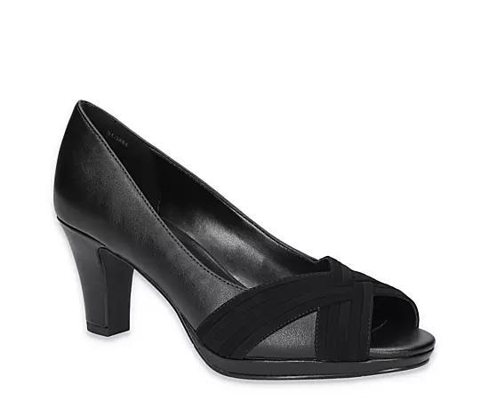 Easy Street Womens Lavish Platform Peep Toe Pumps Product Image