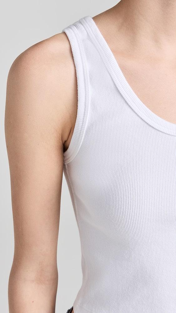 perfectwhitetee Blondie Structured Rib Bra Friendly Tank | Shopbop Product Image