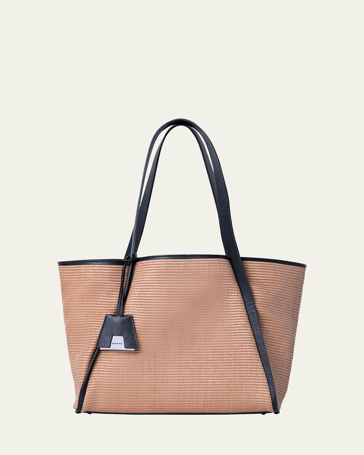 Womens Medium Alex Raffia Bucket Tote Product Image