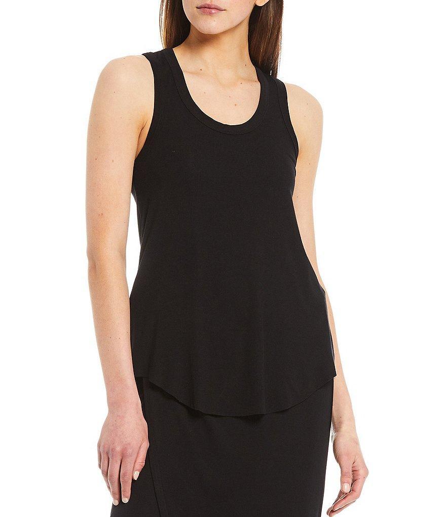 Every Scoop Neck Ribbed Tank Product Image