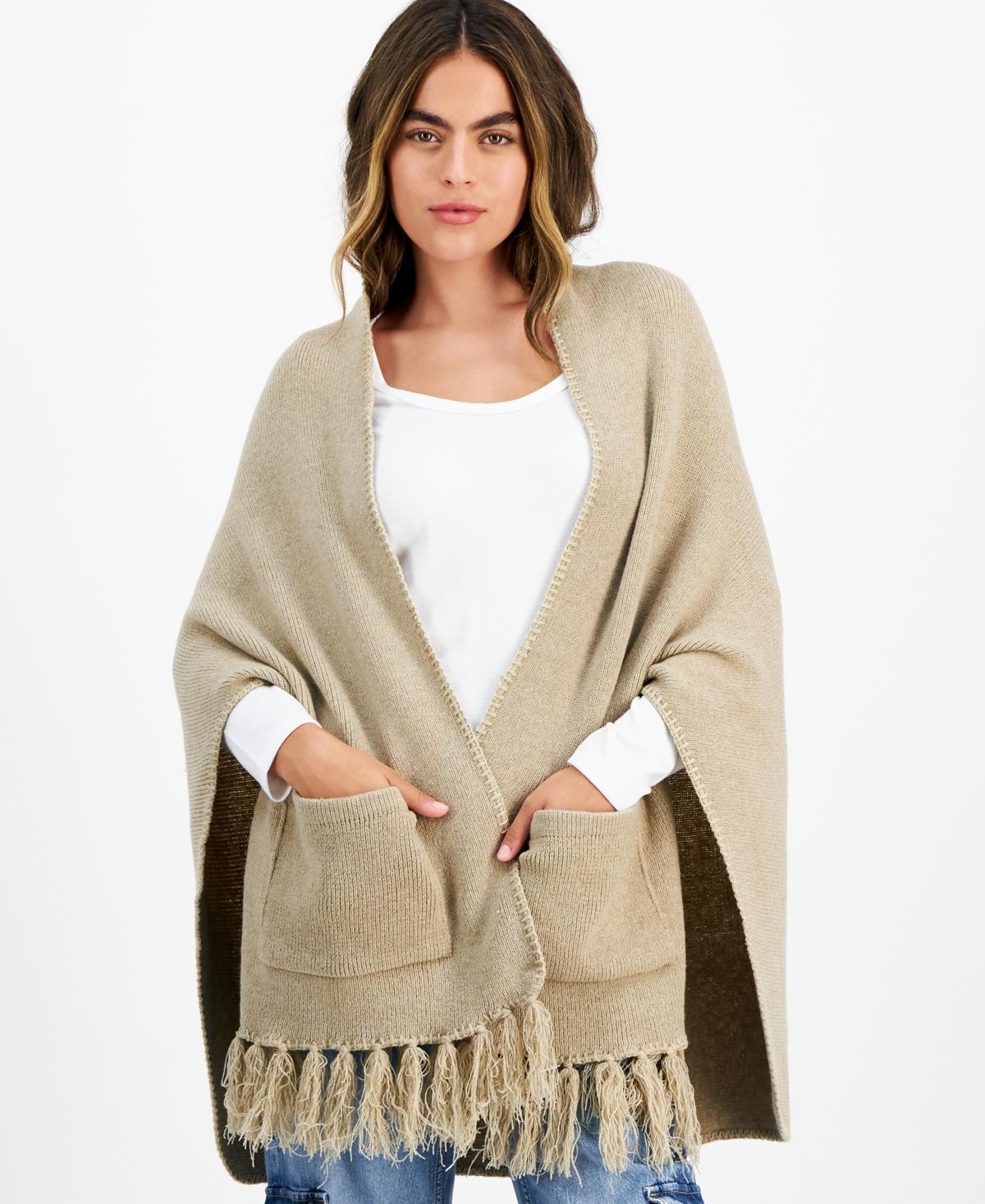 On 34th Womens Solid Whipstitch Edge Wrap, Created for Macys product image