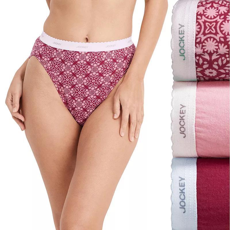 Womens Jockey Classics 3-pk. French-Cut Brief Panty Set 9480 Product Image