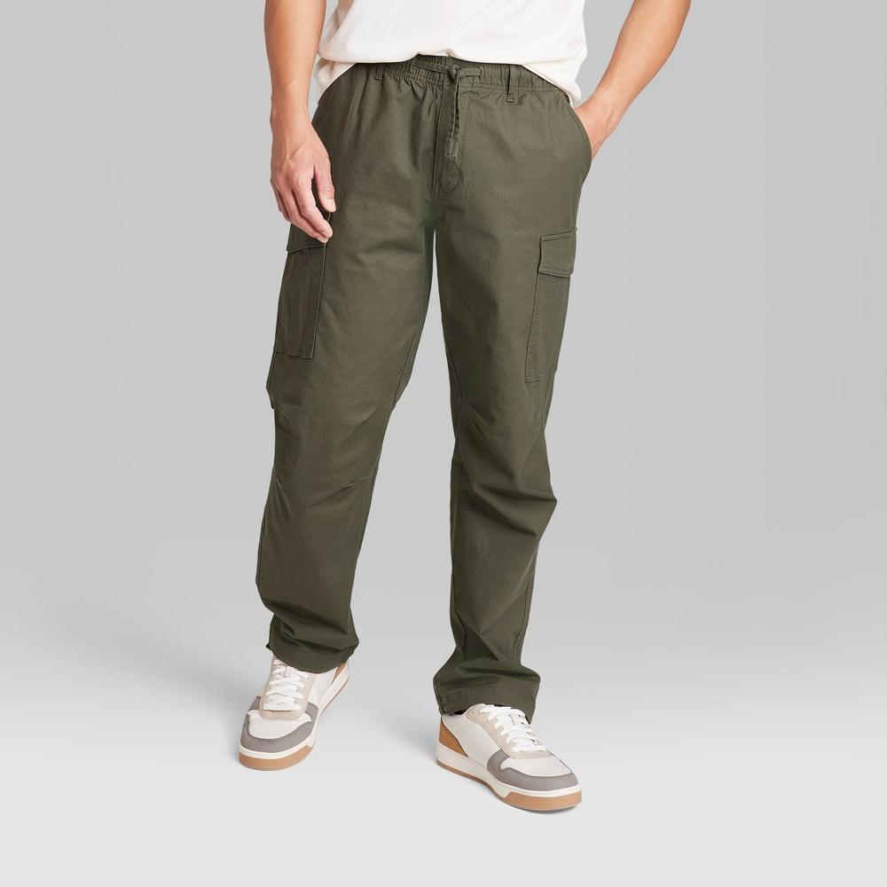 Mens Mid-Rise Tapered Leg Pants - Original Use Green XS Product Image