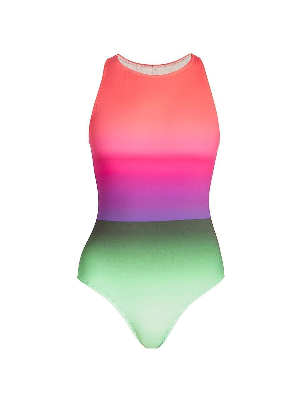 Womens Greta Gradient One-Piece Swimsuit Product Image