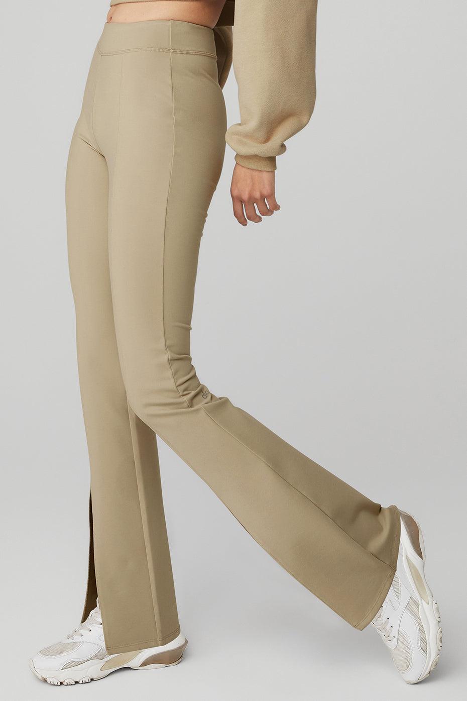 Airbrush High-Waist Flutter Legging - California Sand Female Product Image