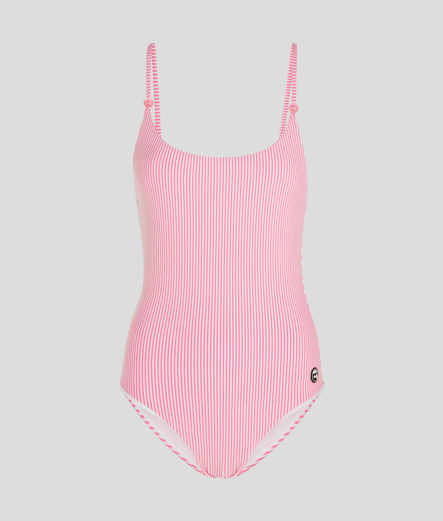 IKON STRIPED SWIMSUIT Product Image