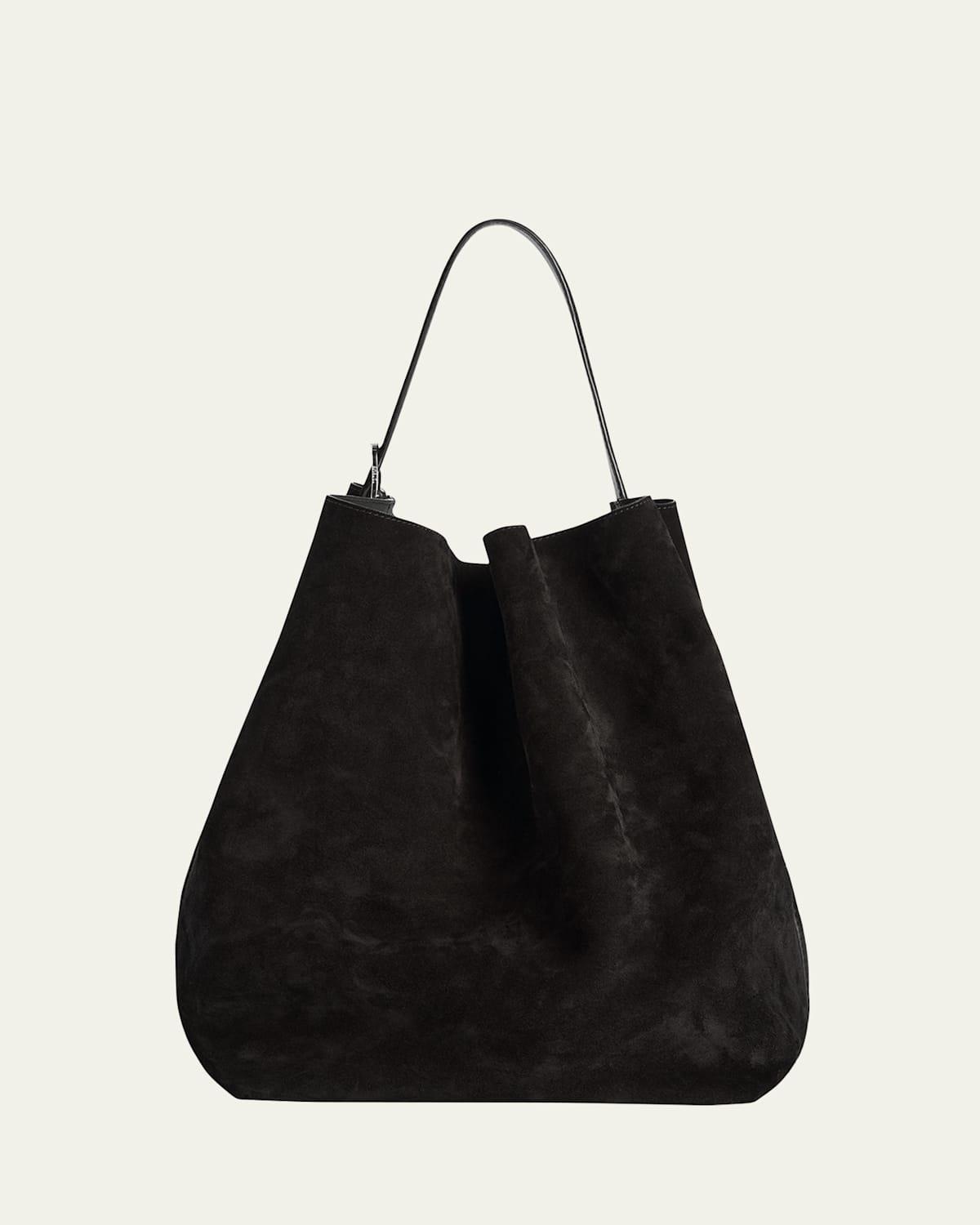 Womens Suede Belted Tote Product Image