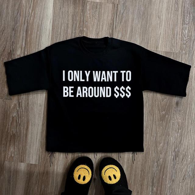 Fantasy Money Casual Street T-Shirt Product Image