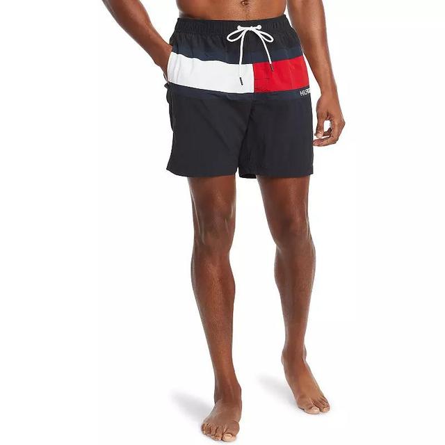 Mens Tommy Hilfiger Flag Swim Trunks Product Image