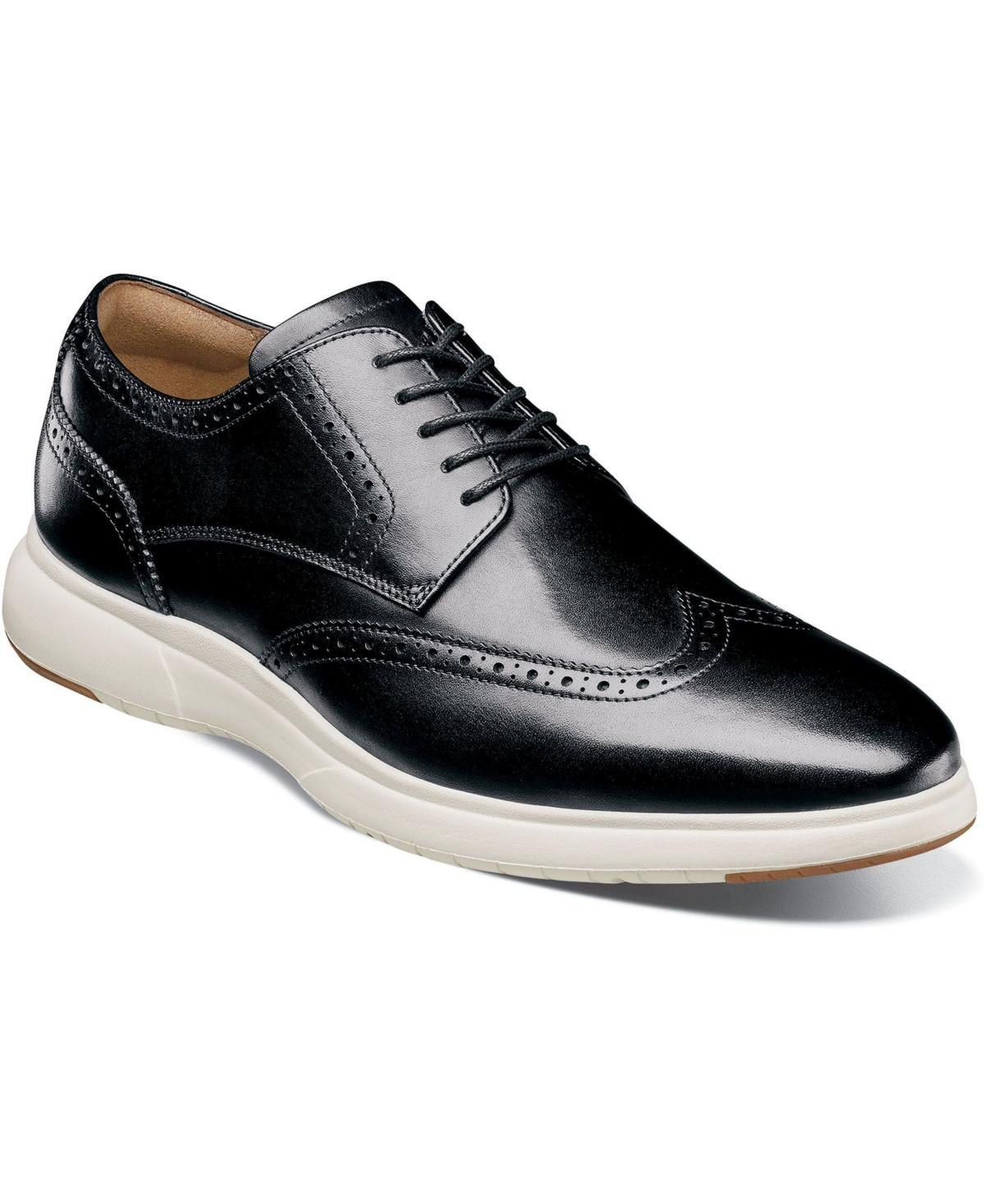 Florsheim Dash Wing Tip Sneaker Sole Oxford Smooth Leather/White Sole) Men's Shoes Product Image