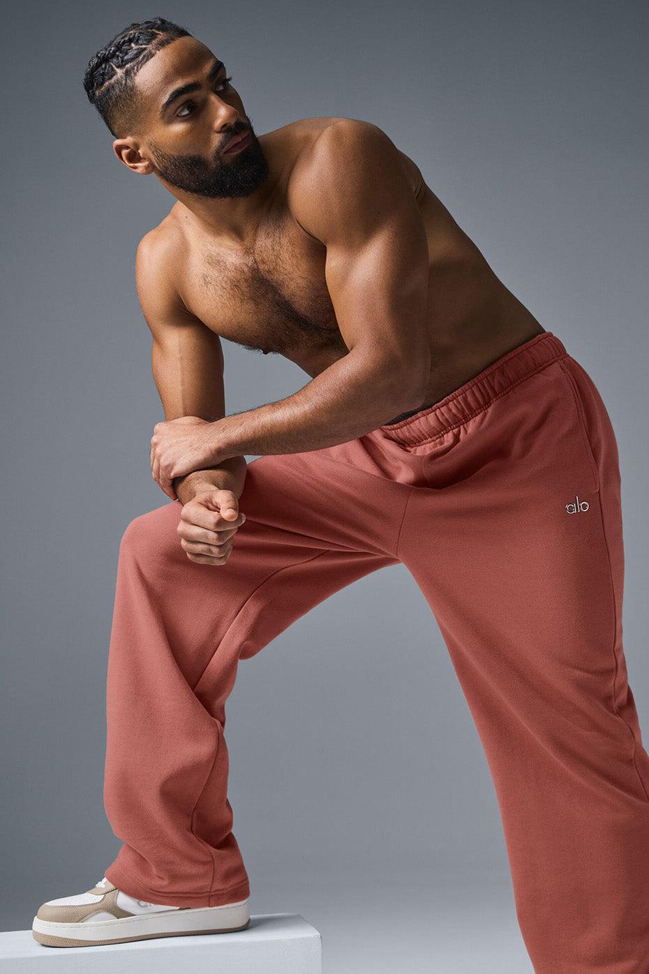 Accolade Straight Leg Sweatpant - Soft Terracotta Male Product Image