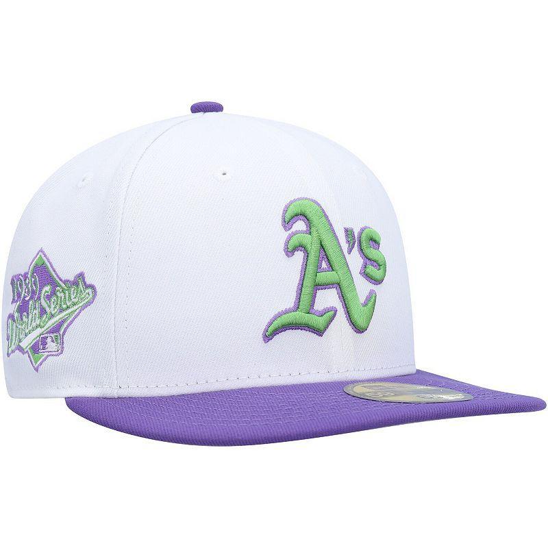 Mens New Era Oakland Athletics 1989 World Series Side Patch 59FIFTY Fitted Hat Product Image